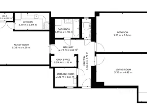 Prodej bytu 3+1, Praha - Žižkov, Biskupcova, 88 m2