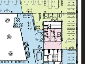 Pronájem kanceláře, Praha - Karlín, Křižíkova, 448 m2