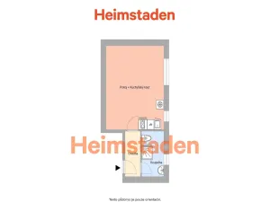 Pronájem bytu 1+kk, Karviná - Nové Město, Brožíkova, 28 m2