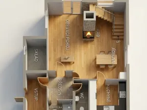 Prodej rodinného domu, Přední Výtoň, 97 m2