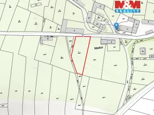 Prodej pozemku pro bydlení, Zavlekov, 1922 m2