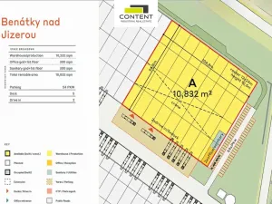 Pronájem skladu, Benátky nad Jizerou - Benátky nad Jizerou II, Průmyslová, 10232 m2
