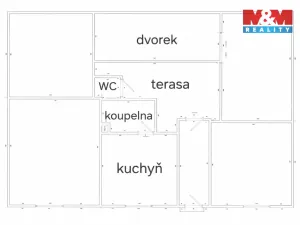 Prodej rodinného domu, Oslavany, Růžová, 87 m2