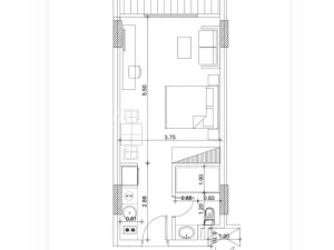 Prodej bytu 1+kk, Hurgáda,Egypt, 49 m2