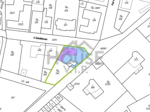 Prodej pozemku pro bydlení, Praha - Modřany, U čokoládoven, 653 m2