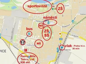 Prodej bytu 2+kk, Čelákovice, Sokolovská, 50 m2