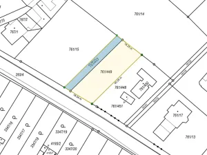 Prodej pozemku pro bydlení, Kyjov, 745 m2