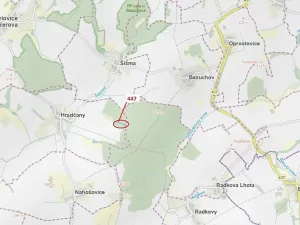 Dražba lesa, Hradčany-Kobeřice, 1989 m2