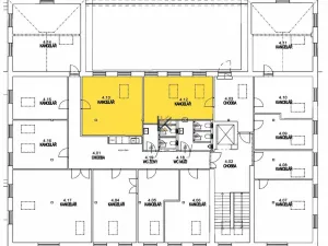 Pronájem kanceláře, Praha - Smíchov, Nádražní, 57 m2