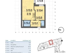 Prodej bytu 3+kk, Vrchlabí - Hořejší Vrchlabí, Horská, 73 m2