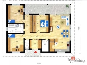 Prodej pozemku pro bydlení, Jimlín, 135 m2