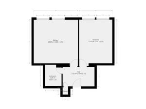 Pronájem bytu 2+kk, Praha - Střešovice, Patočkova, 53 m2