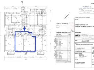 Pronájem bytu 2+kk, Praha - Karlín, Křižíkova, 51 m2