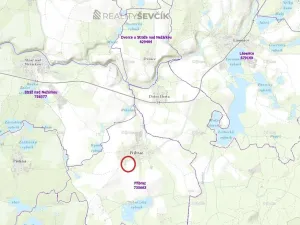 Prodej pozemku pro bydlení, Příbraz, 2100 m2