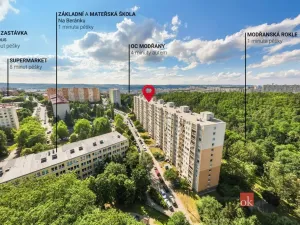 Prodej bytu 3+1, Praha - Modřany, Urbánkova, 79 m2