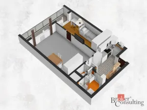 Prodej bytu 2+1, Praha - Modřany, K otočce, 53 m2