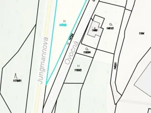 Prodej zahrady, Vejprty, Ovocná, 876 m2