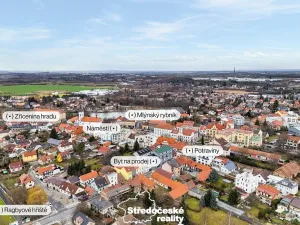 Pronájem bytu 3+kk, Říčany, Široká, 56 m2