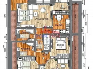 Pronájem bytu 3+kk, Praha - Šeberov, Musilova, 63 m2