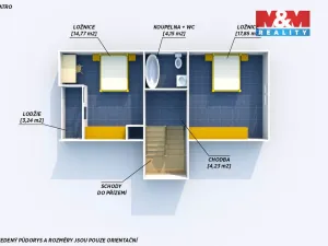 Prodej rodinného domu, Dobřív, 110 m2