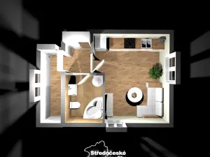 Prodej bytu 1+kk, Mšené-lázně, Mládežnická, 29 m2