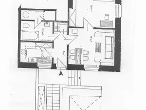 Pronájem bytu 2+1, Praha - Smíchov, U Mrázovky, 55 m2