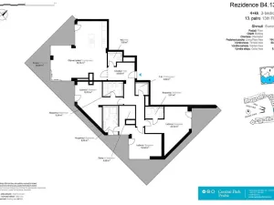 Pronájem bytu 4+kk, Praha - Žižkov, Pitterova, 117 m2
