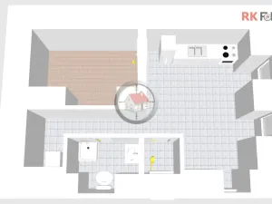 Pronájem bytu 2+kk, Moravské Budějovice, 44 m2