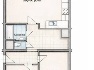 Pronájem bytu 3+kk, Praha - Kamýk, Pšenčíkova, 75 m2