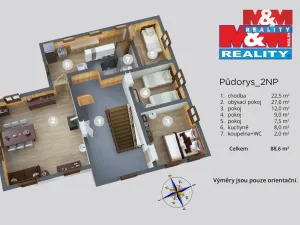 Prodej chalupy, Labská Stráň, 275 m2