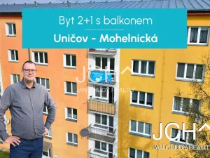 Prodej bytu 2+1, Uničov, Mohelnická, 53 m2