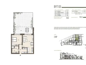 Prodej bytu 2+kk, Železná Ruda, 63 m2