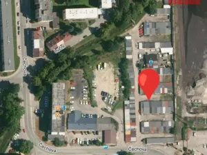 Pronájem garáže, České Budějovice, Čechova, 18 m2