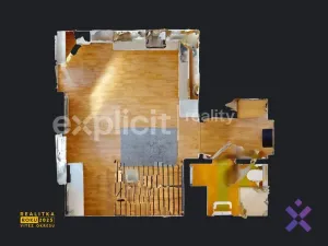 Pronájem bytu 1+kk, Zlín, Plesníkova, 30 m2