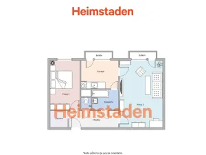 Pronájem bytu 2+1, Frýdek-Místek - Místek, Československé armády, 57 m2
