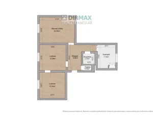 Prodej bytu 3+1, Plzeň - Jižní Předměstí, 17. listopadu, 62 m2