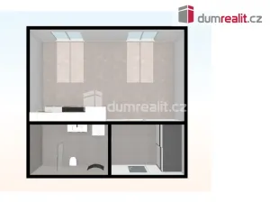 Pronájem bytu 1+kk, Praha - Veleslavín, Adamova, 31 m2