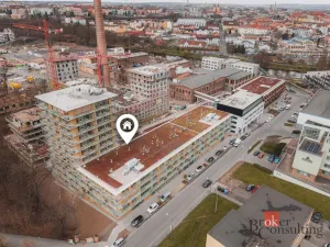 Pronájem bytu 1+kk, Plzeň - Východní Předměstí, Zahradní, 42 m2
