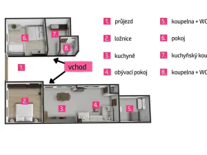 Prodej rodinného domu, Jaroslavice, Sklepní, 73 m2