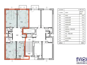 Pronájem kanceláře, Praha - Smíchov, Bozděchova, 106 m2