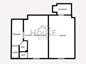 Prodej bytu 2+kk, Praha - Břevnov, Za Strahovem, 50 m2