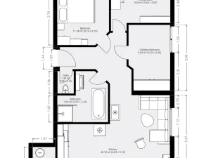 Pronájem bytu 4+kk, Vochov, 81 m2