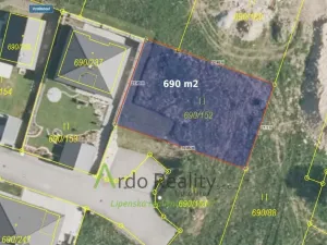 Prodej pozemku pro bydlení, Horní Planá, 690 m2