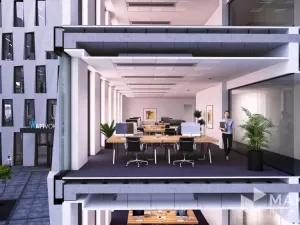 Pronájem kanceláře, Praha - Vokovice, Evropská, 447 m2