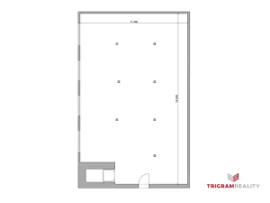 Pronájem kanceláře, Hradec Králové - Rusek, Černilovská, 243 m2
