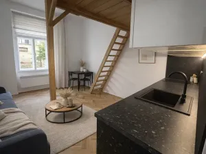 Pronájem bytu 1+kk, Praha - Vinohrady, Velehradská, 25 m2