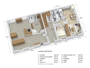 Prodej vícegeneračního domu, Brodek u Konice, 280 m2