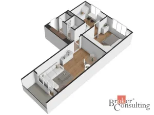 Prodej bytu 2+1, Ostrava - Poruba, Opavská, 52 m2