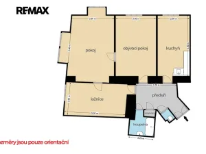 Prodej bytu 3+1, Praha - Smíchov, Svornosti, 99 m2