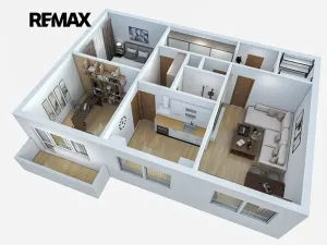 Prodej bytu 3+1, Praha - Malešice, Počernická, 72 m2